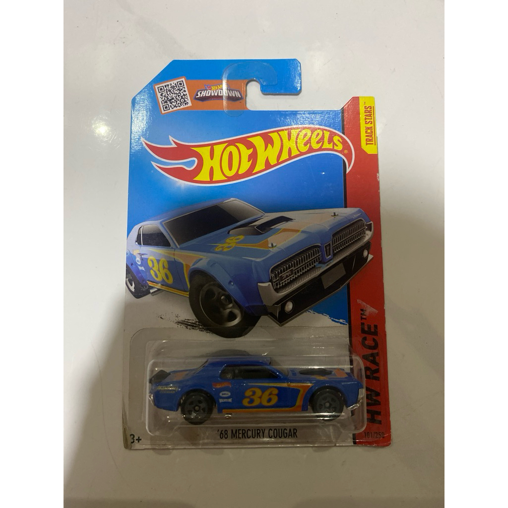 Hot wheels 68 mercury cougar