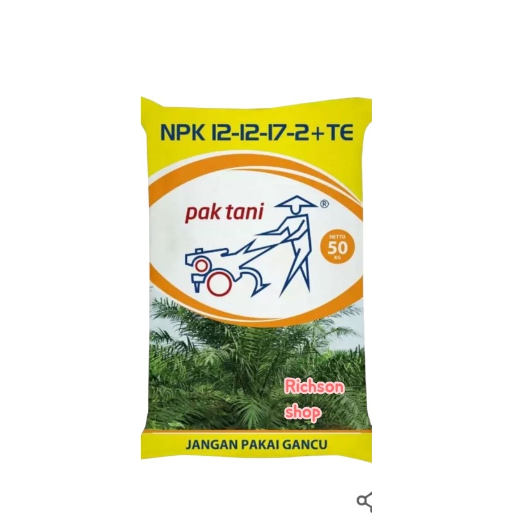 Pupuk NPK PAK TANI 12-12-17-2+TE Original 50 kg