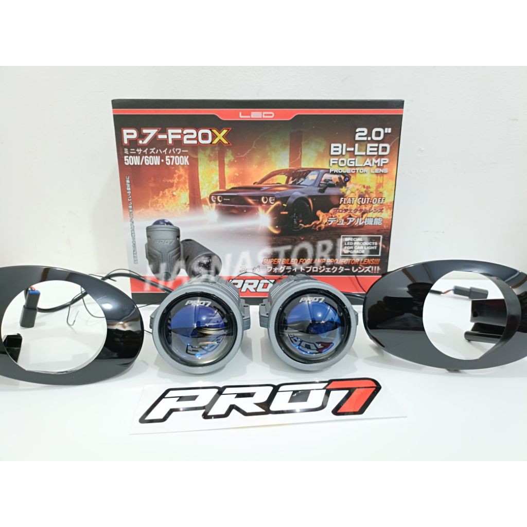 PRO7 P.7-F20X FOGLAMP 2 INCH 60W PRO7 P.7-F20X 50/60W 2 INCH FOGLAMP BRIO FOGLAMP MOBILIO FOGLAMP JA