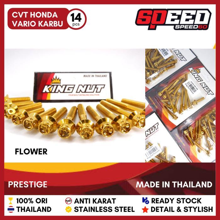 Baut Cvt Vario 110 Vario Karbu Probolt Thailand Gold