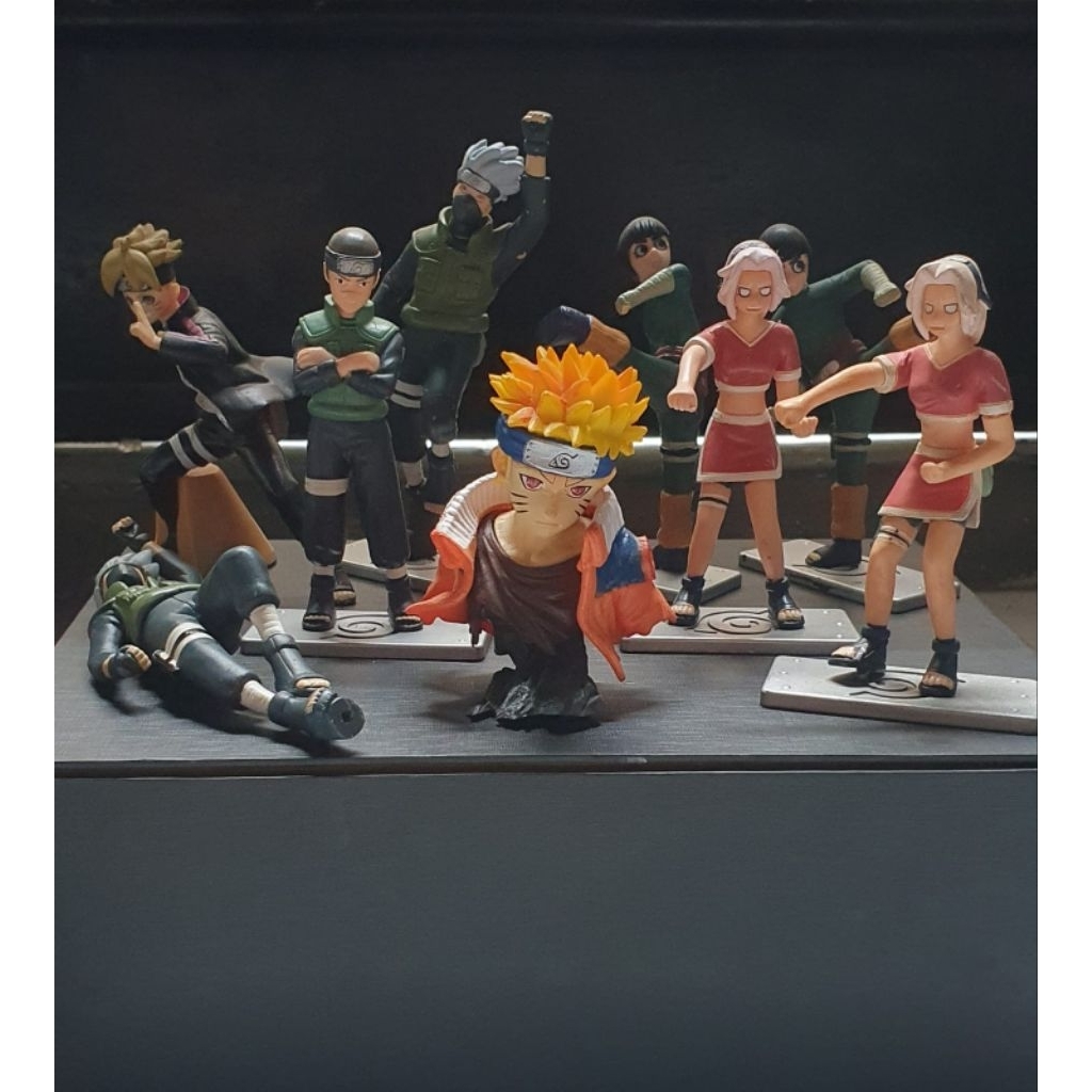 Figure Naruto campur ORI bandai & kw