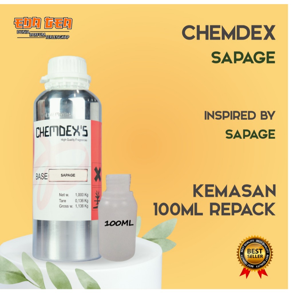 BIBIT PARFUM SAPAGE | CHEMDEX'S 100ml KEMASAN REPACK