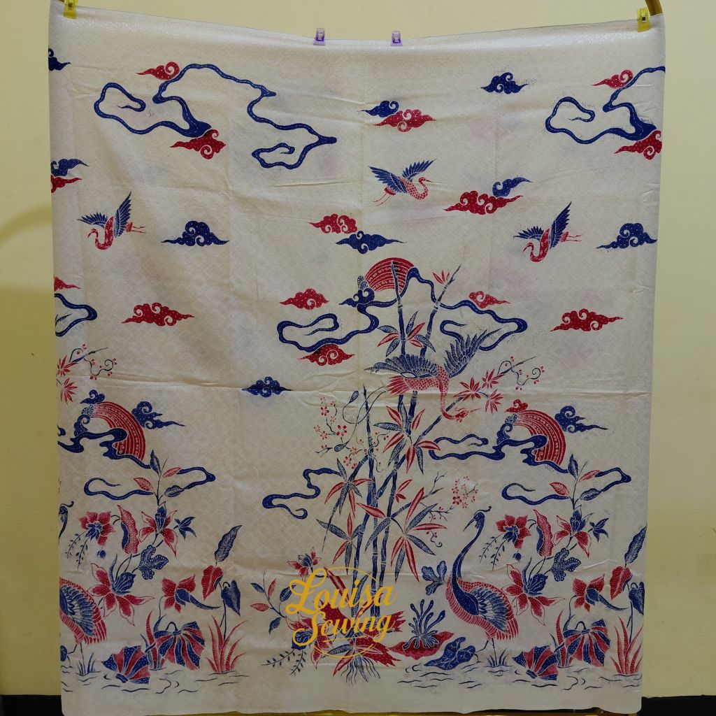 Kain Batik Semi Tulis Bahan Dobby - Batik Asli