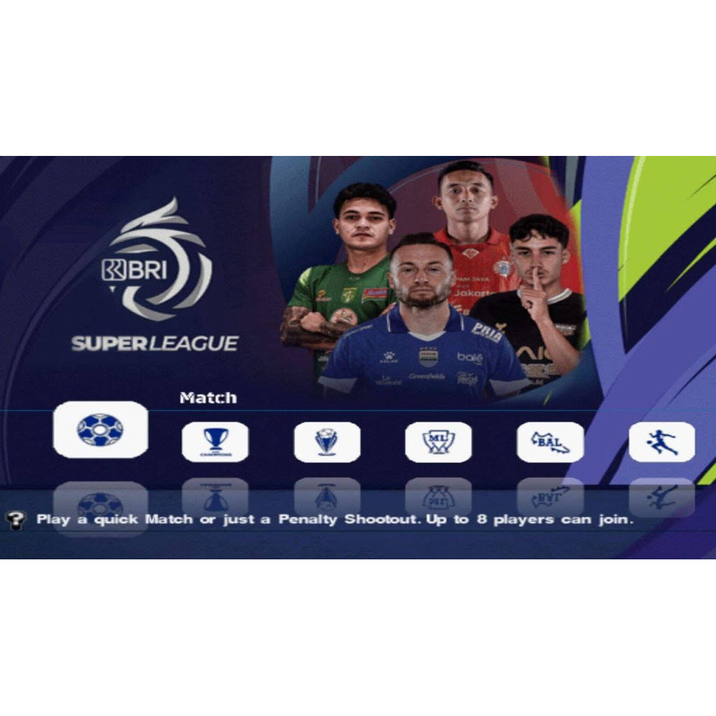 PES 2026 PS2 liga Indonesia (BRI)