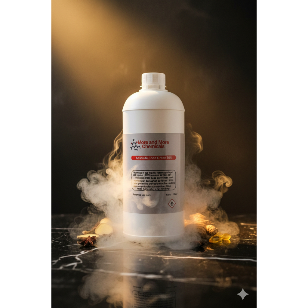 Absolute Alcohol 96% Food Grade 1L / 100ml | Etanol Pelarut Parfum | Solven