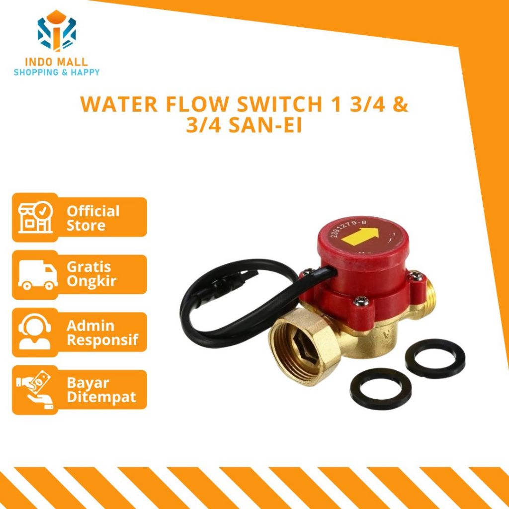 Otomatis pompa air dorong booster water flow switch