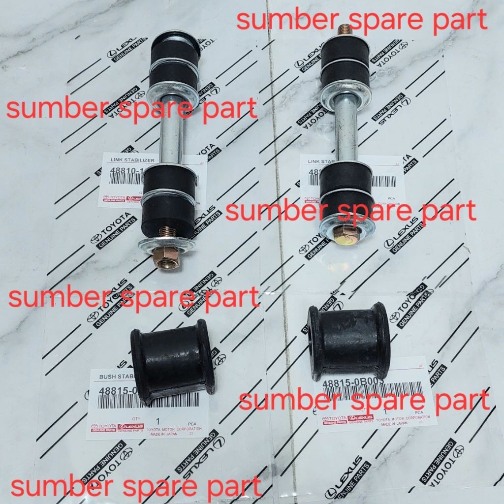[Bisa COD] Link Stabilizer Dan Karet Stabil Toyota Kijang Super 5K Kijang Grand Extra 5K Thn 1973-19