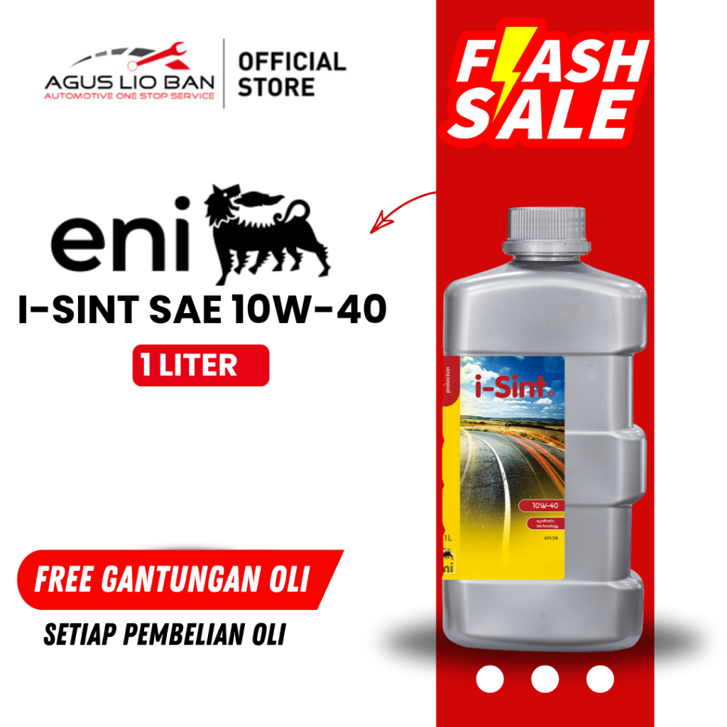OLI MESIN OLI MOBIL ENI I-SINT 10W-40 1 LITER