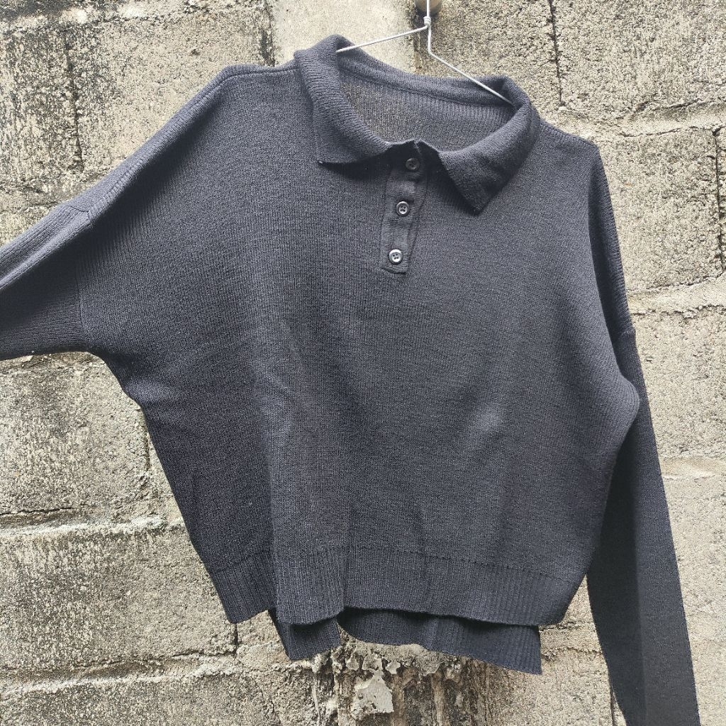 ENZY SWEATER KNIT / SWEATER RAJUT / ATASAN RAJUT