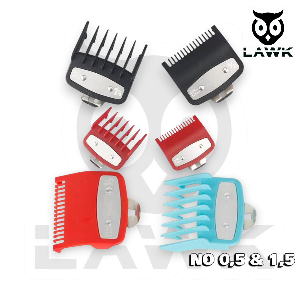 Guard 0,5 & 1,5 alas sepatu mesin cukur rambut premium