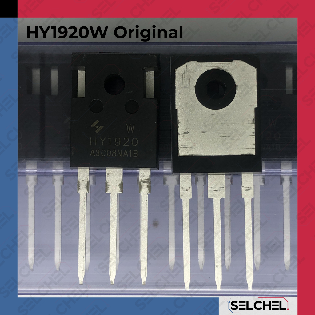 HY1920W MOSFET N Channel 200V 90A TO247 Huayi Original Untuk SMPS Inverter Power Supply dan Audio