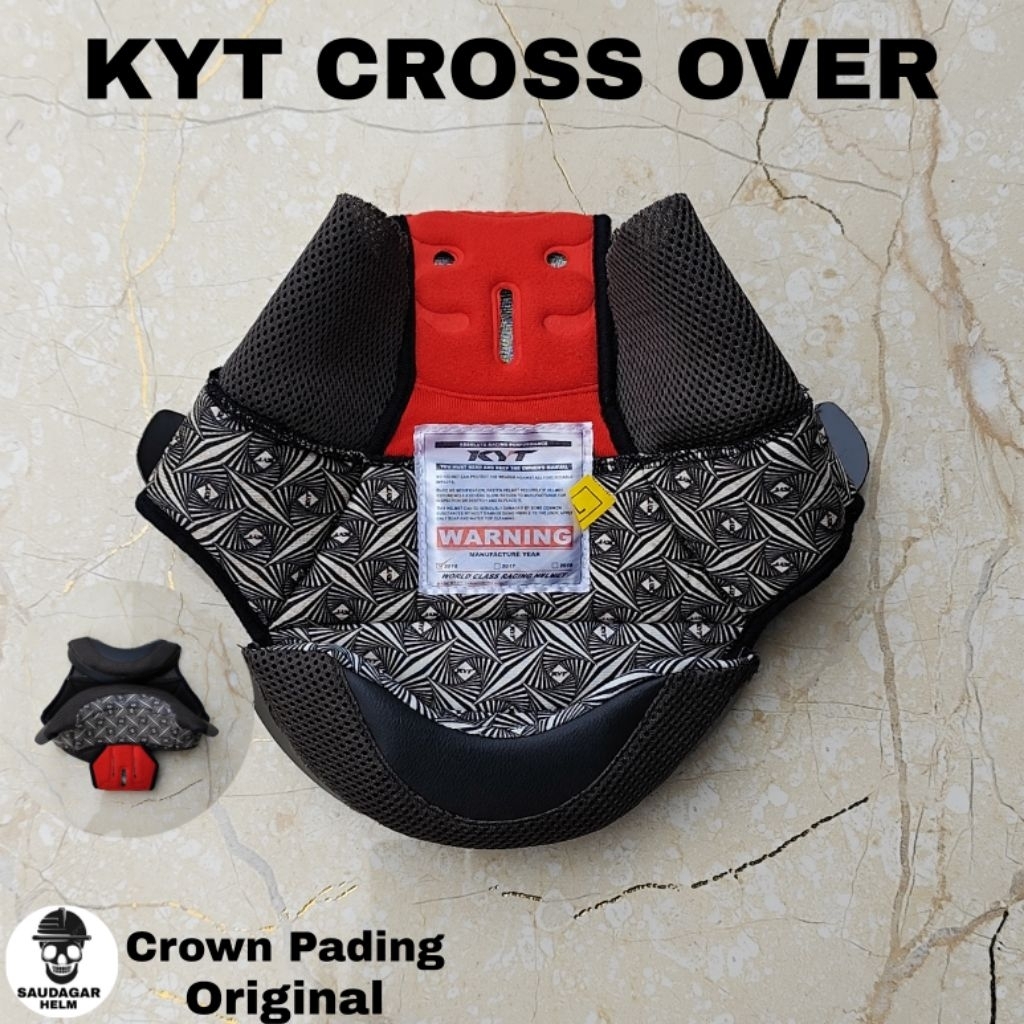 BUSA CROWN/BUSA KEPALA HELM KYT CROSS OVER ORIGINAL 100%
