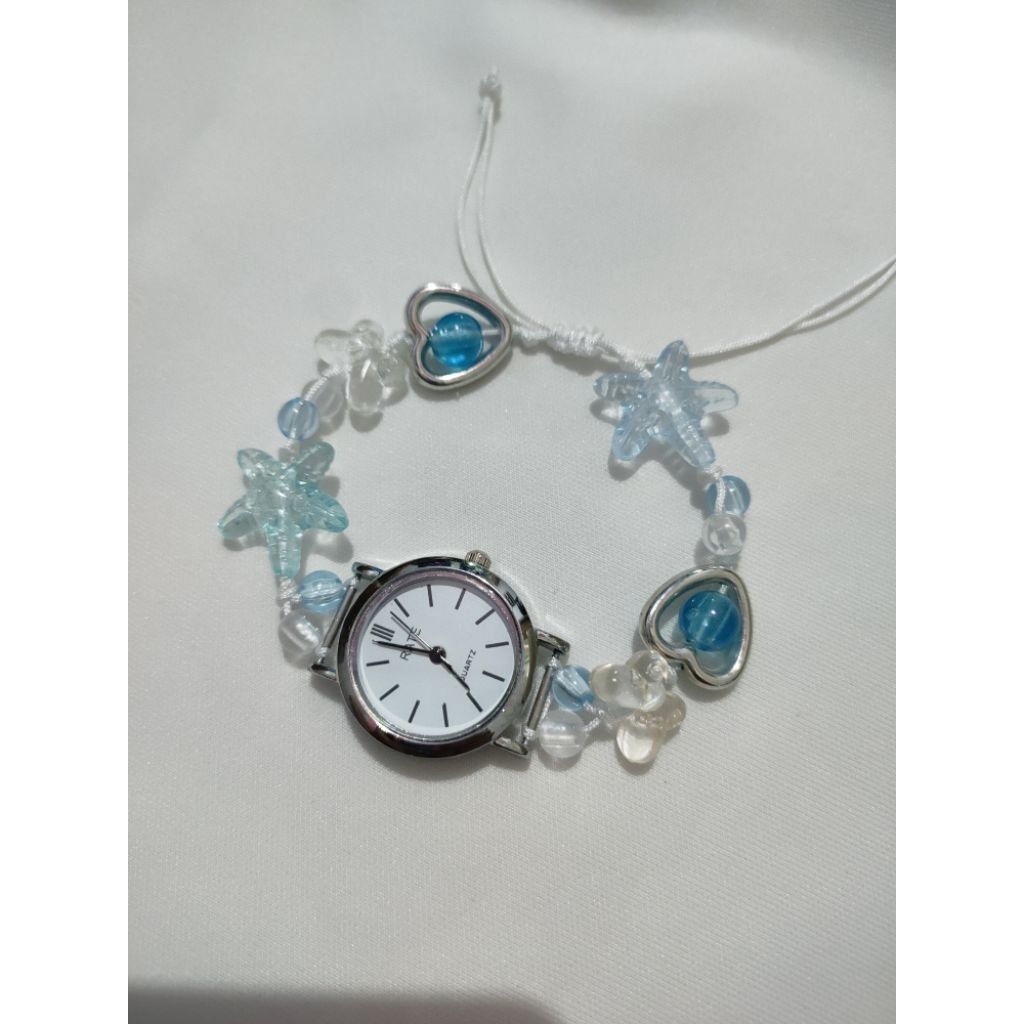Jam Tangan Serut/Jam Tangan Manik/Jam Tangan Wanita