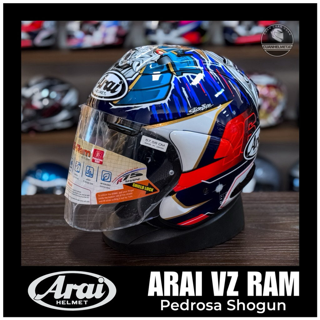 Arai Vz Ram Pedrosa Shogun