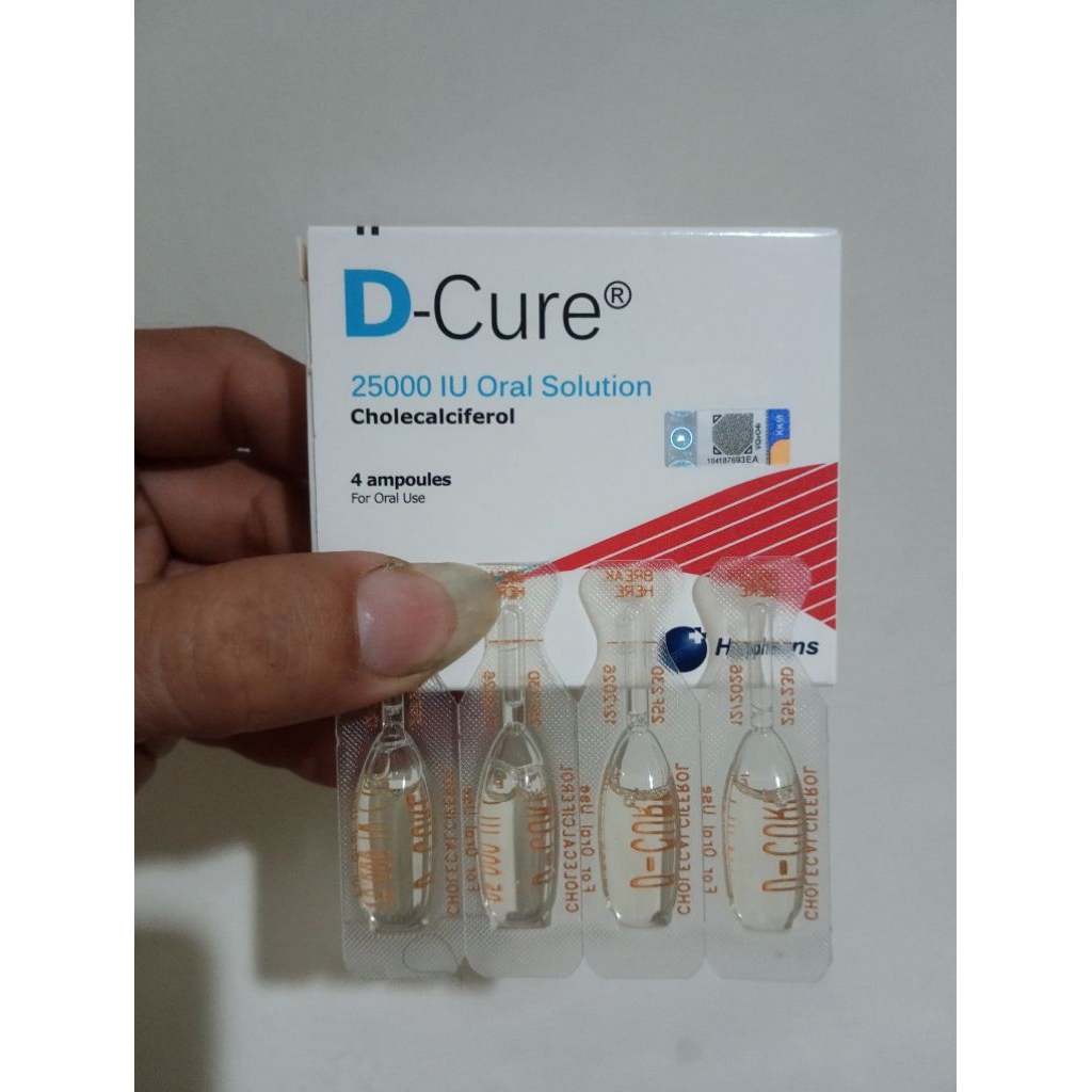 D-Cure 25000 IU | DCure | D Cure Ready Stok