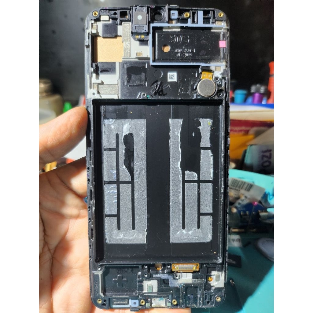 Lcd KW Plus Frame Ori Samsung A50s SM-A507F Minus..