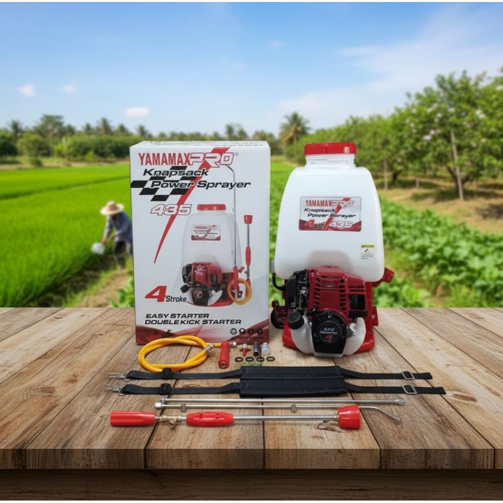 Mesin Semprot Hama KNAPSACK 20L YAMAMAX PRO 435 Sprayer Hama 4 TAK Sprayer Gendong 20 Liter