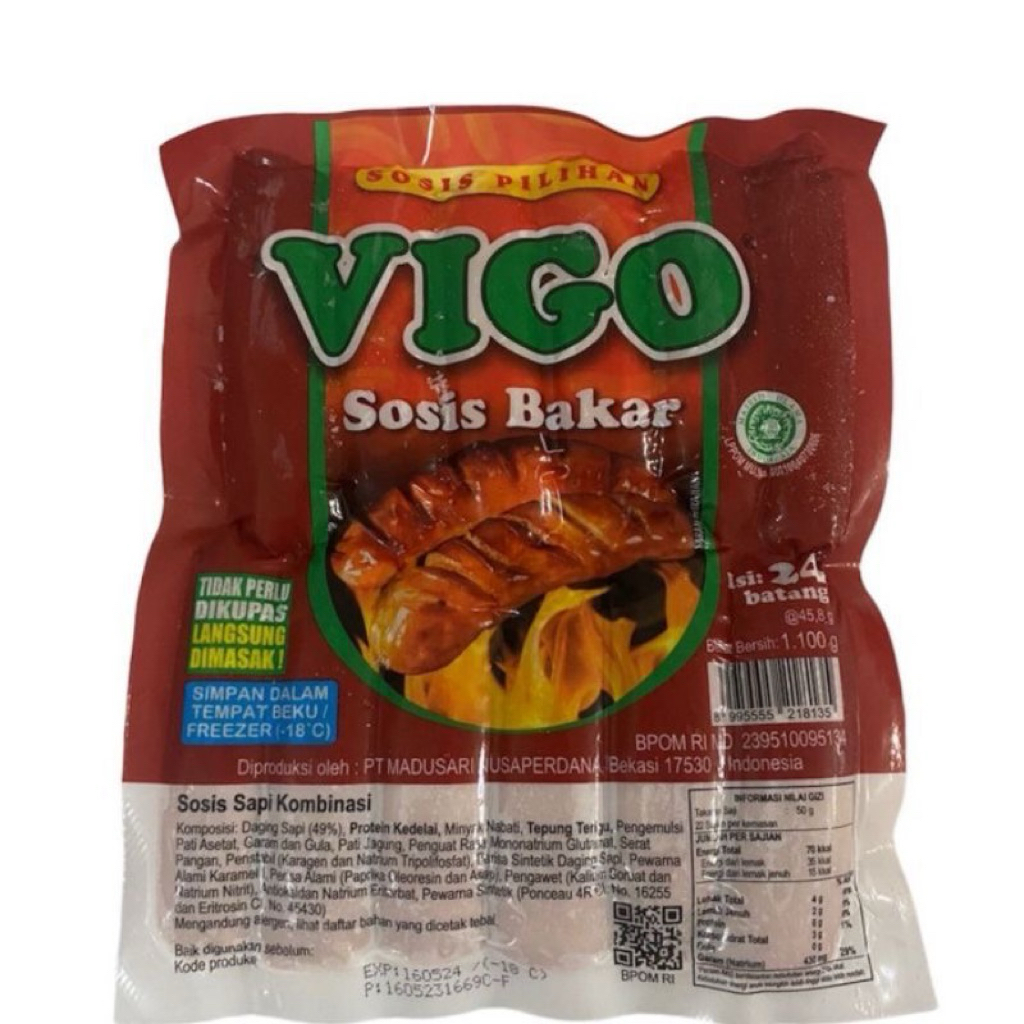 VIGO SOSIS SAPI BAKAR 1,1 kg