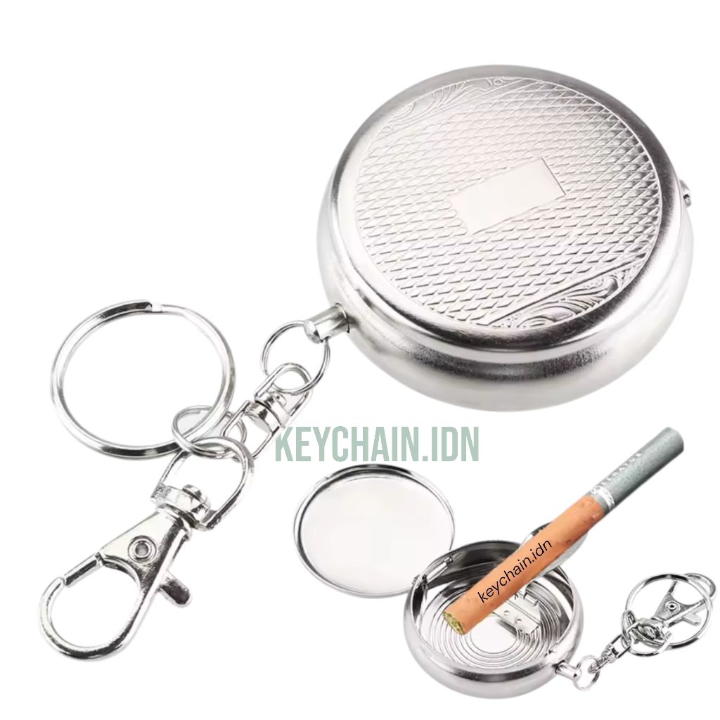 Asbak Portable Gantungan Kunci Asbak Mini