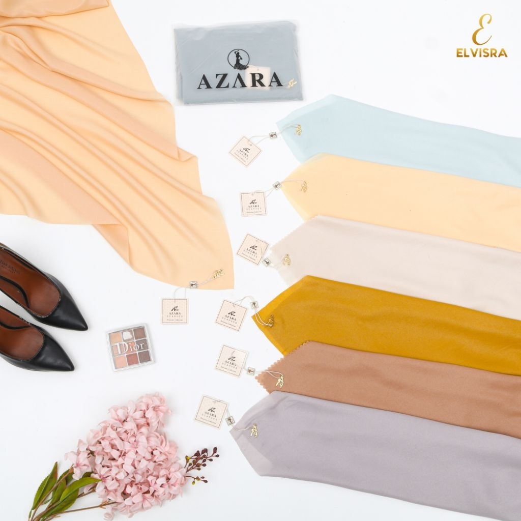 Hijab segiempat nur sinar syar'i azara 130x130 | Jilab segi empat nur sinar glamour jumbo