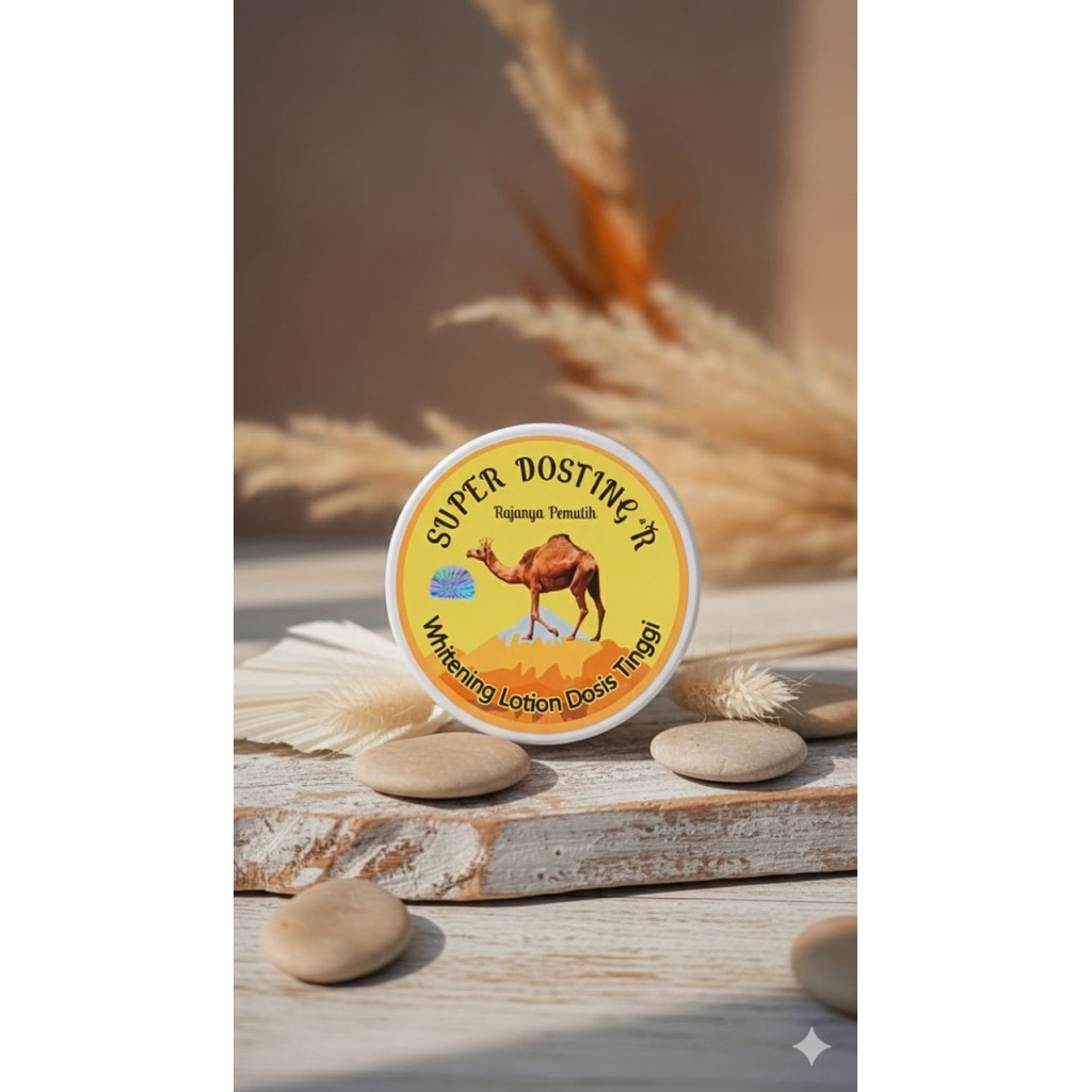 HB lotion Super Dosting Pemutih 250 Gram Dubai