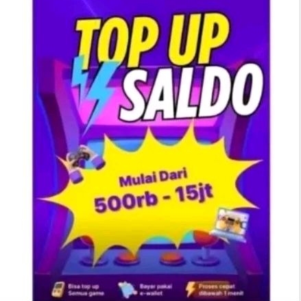 Terpercaya Top Saldo Up Saldo/Pulsa Transfer 500K-30Jt Ke Semua Termurah