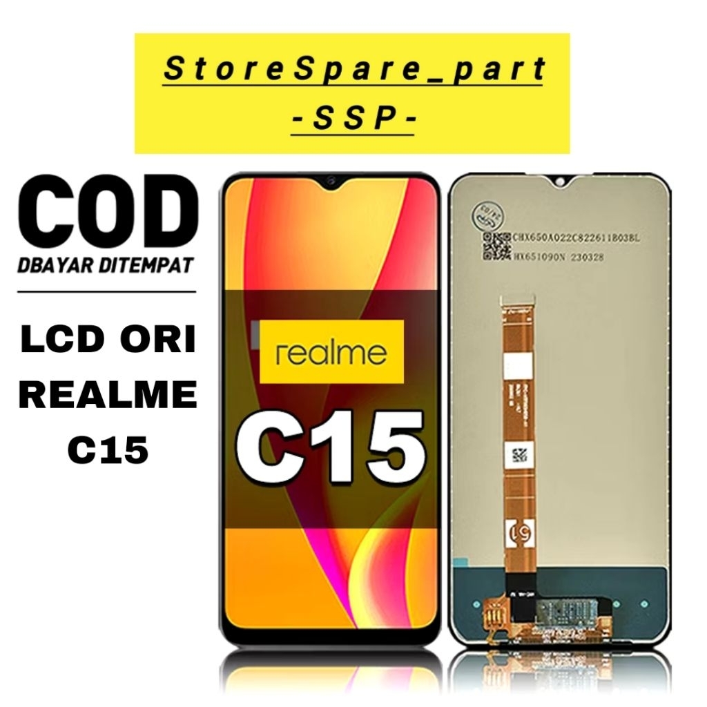 LCD TOUCHSCREEN ORIGINAL REALME C15