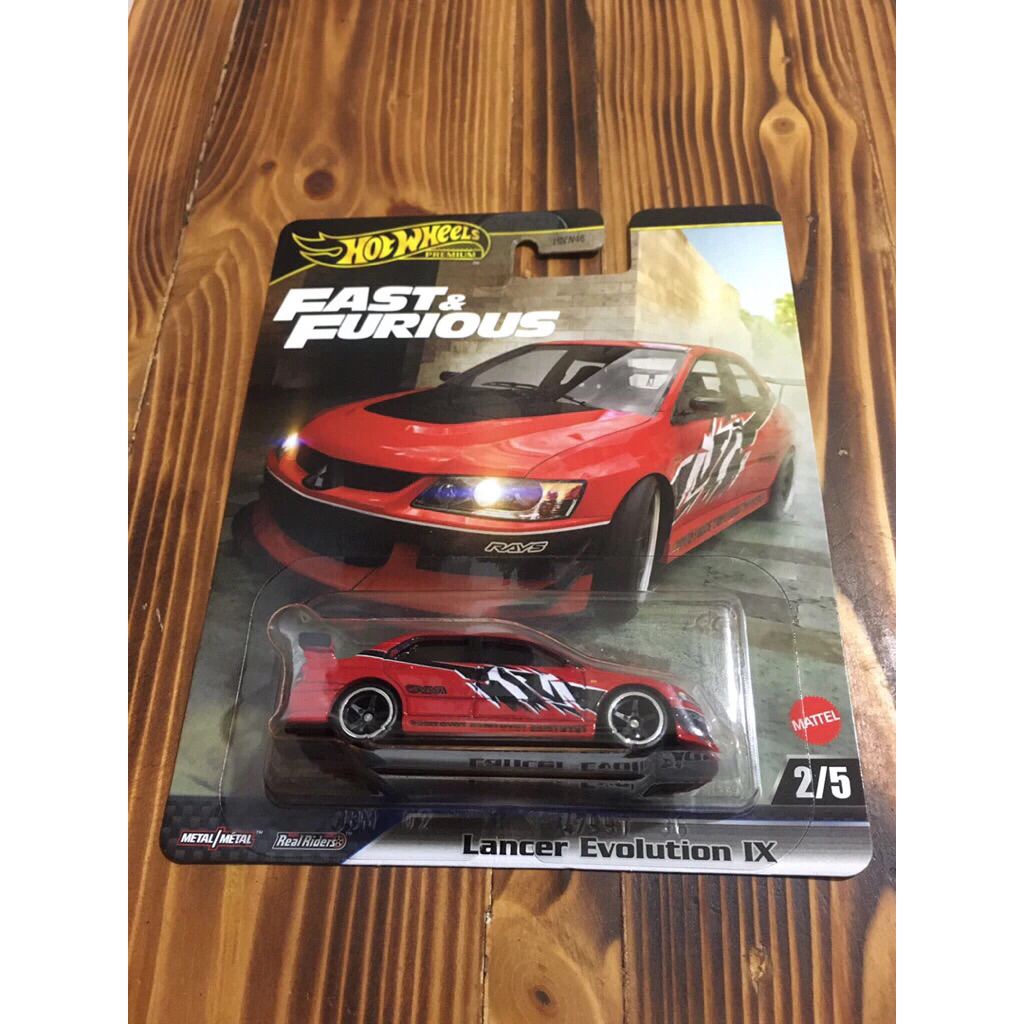 HOTWHEELS LANCER EVOLUTION IX FAST AND FURIOUS
