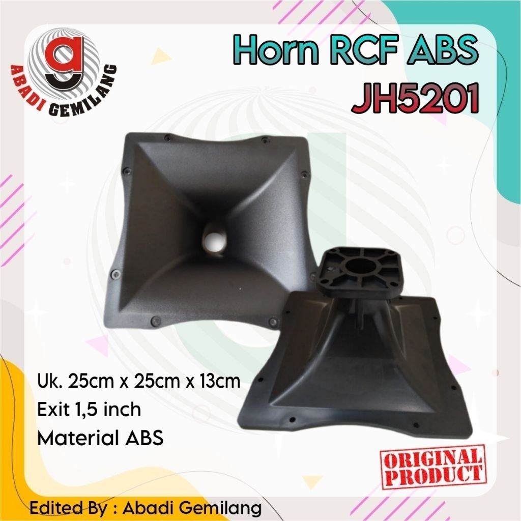 Horn Tweeter RCF ABS JH5201/Corong Tweeter RCF ABS JH5201