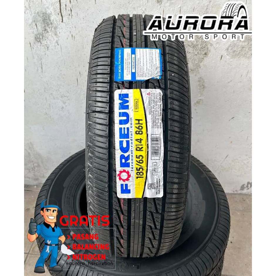 Ban Lokal Murah Forceum Ring 14 185/65 Trideka Untuk Brio,Agya,Calya,Sigra