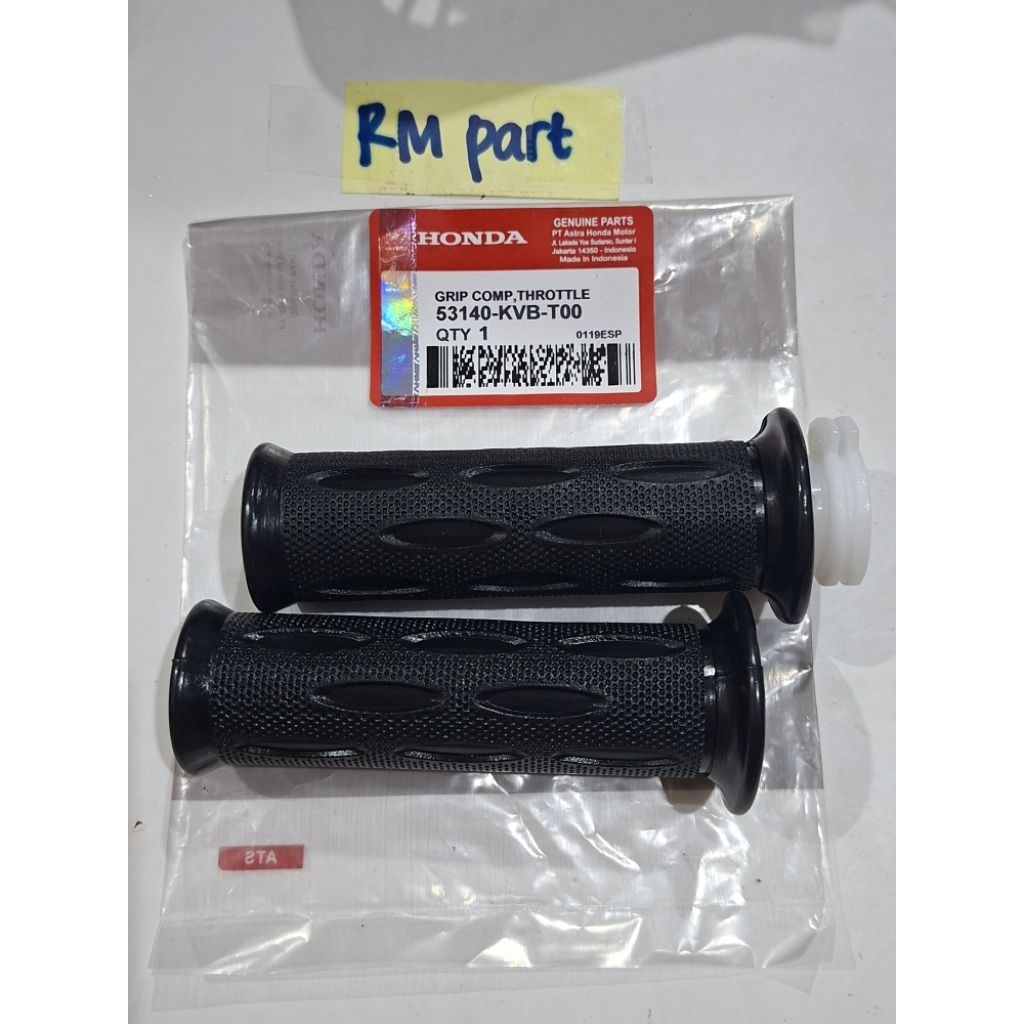 HANDGRIP/KARET STANG MOTOR VARIO 110/BEAT KARBU (KVB)