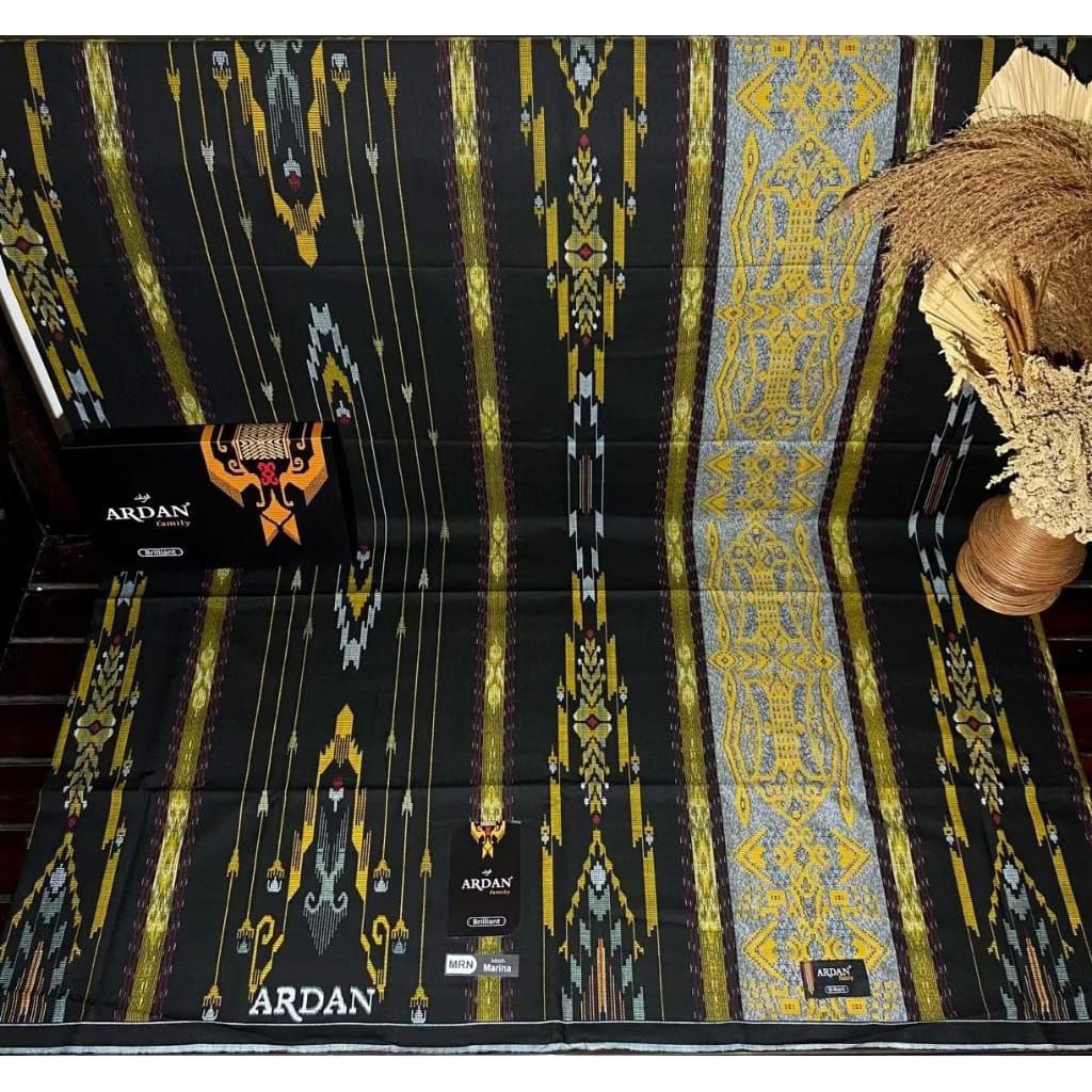 Sarung ARDAN FAMILY GOLD & SILVER Semeru Arjuno Motif Terbaru ASLI ORIGINAL Dewasa/Remaja