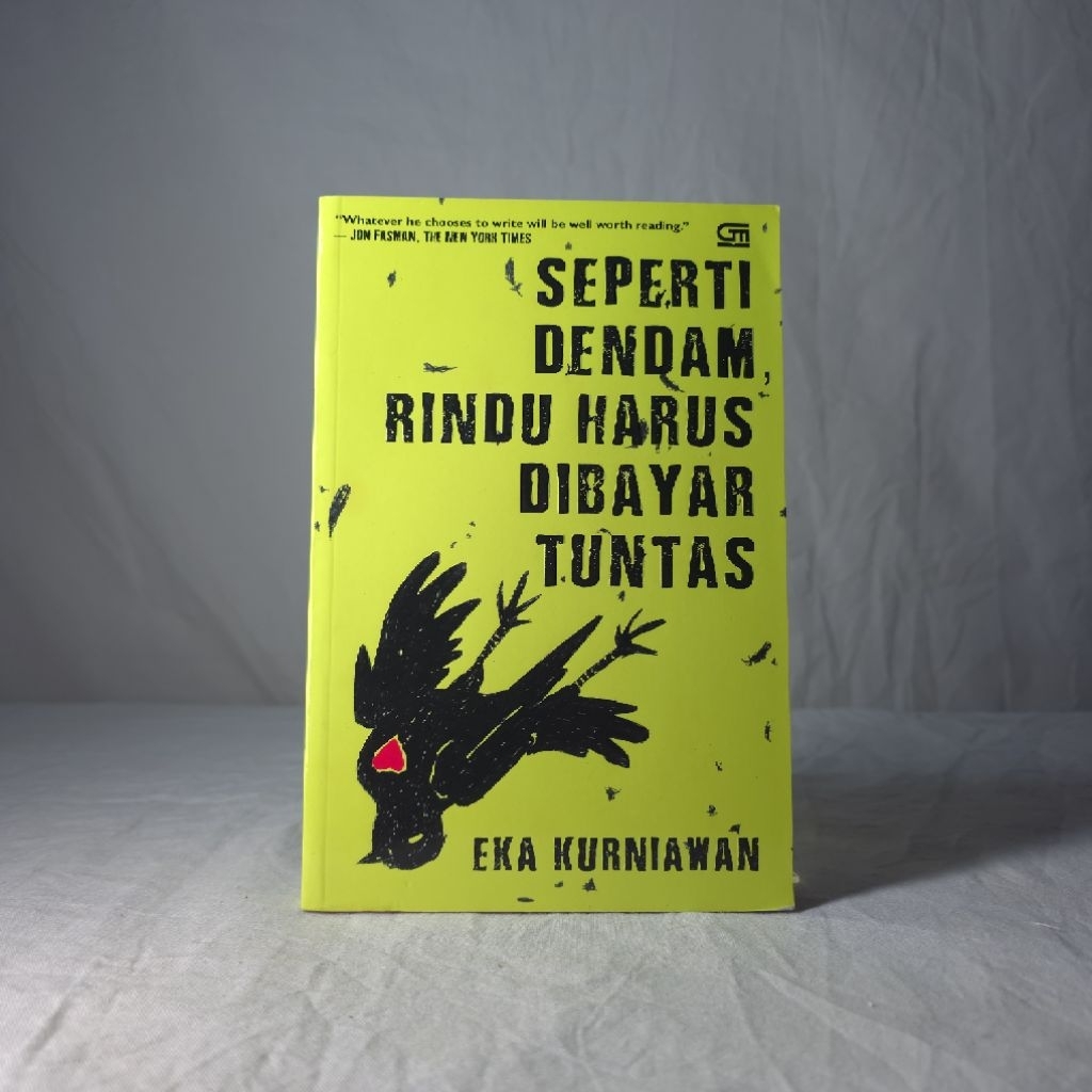 [Preloved] Buku Original Seperti Dendam Rindu Harus Dibayar Tuntas by Eka Kurniawan