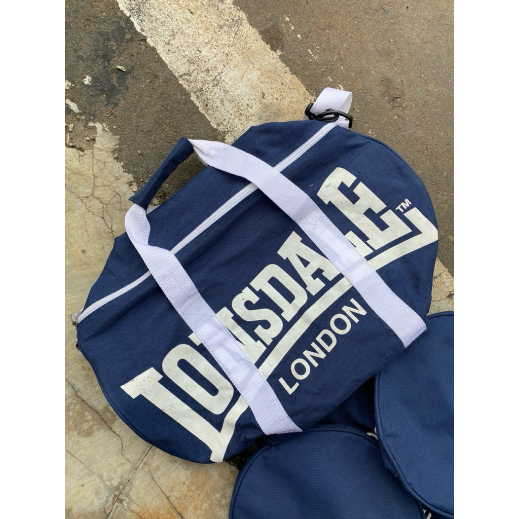 Barrel bag navy