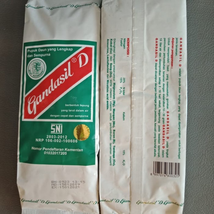 Gandasil D 500 Gram Original