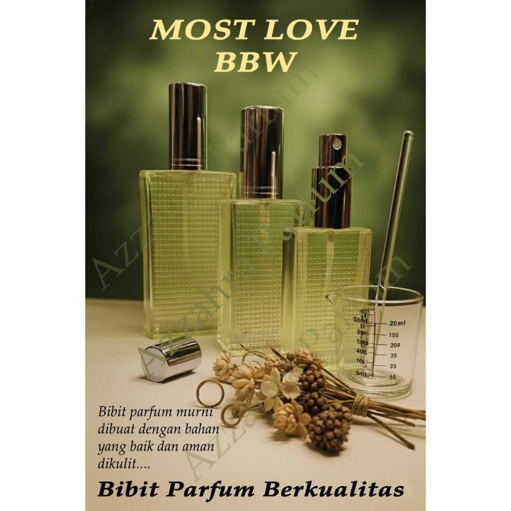 PARFUM PRIA WANITA MOST LOVE 'BBW' PREMIUM / PARFUM REFILL BBW AWET TAHAN LAMA