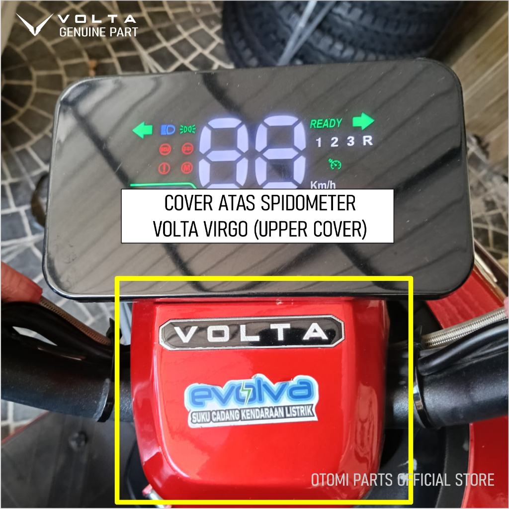 VOLTA ORIGINAL - COVER SPIDOMETER MOTOR LISTRIK VOLTA VIRGO (402)