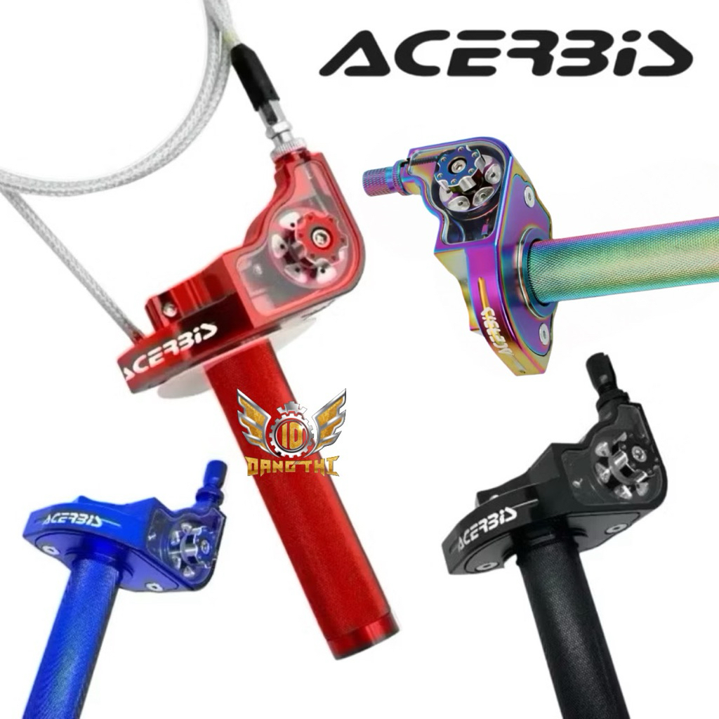 Gas Spontan Acerbis 1 Kabel Model Roller Full CNC V2 Universal Original Anti Karat