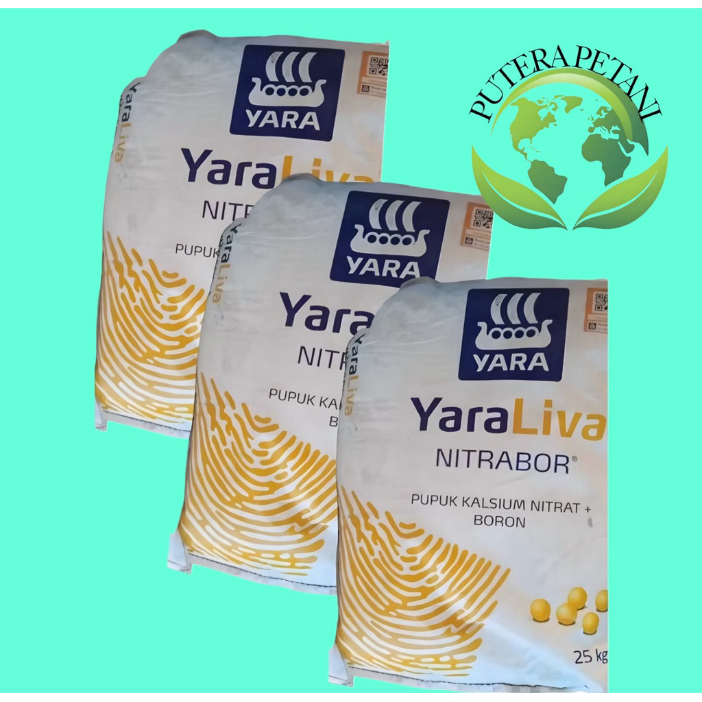 yara liva pupuk kalsium nitrat boron 25kg