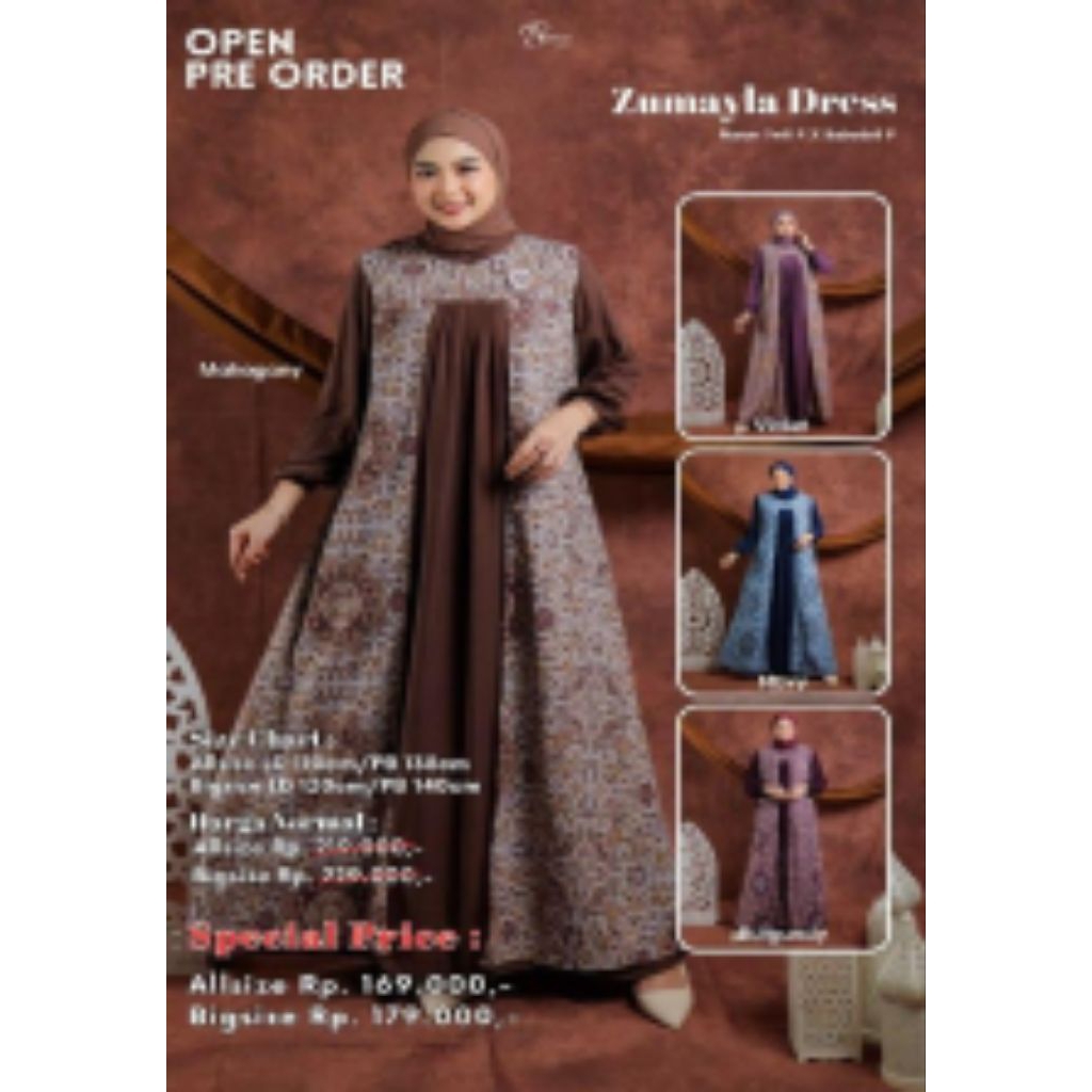 ZUMAYLA DRESS BY BELVA FASHION