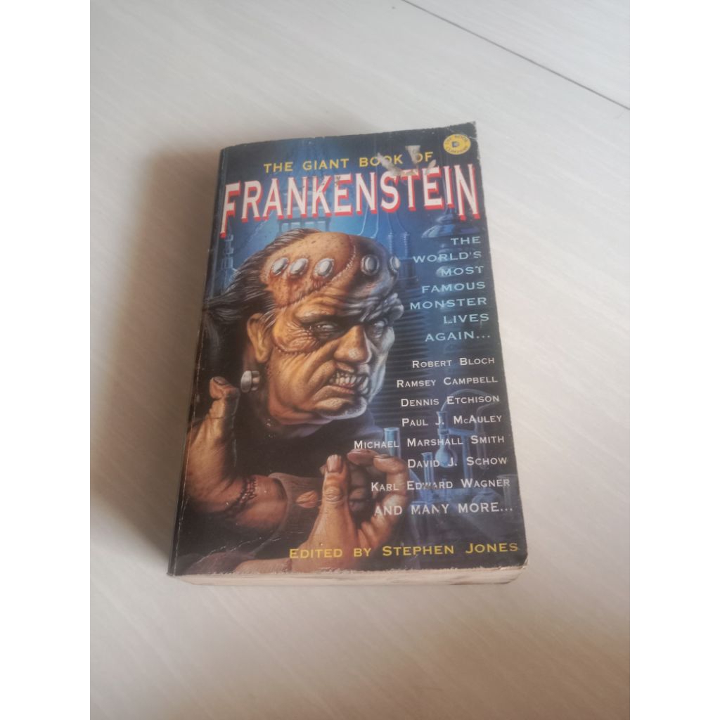 THE GIANT BOOK OF FRANKENSTEIN By Stephen Jones