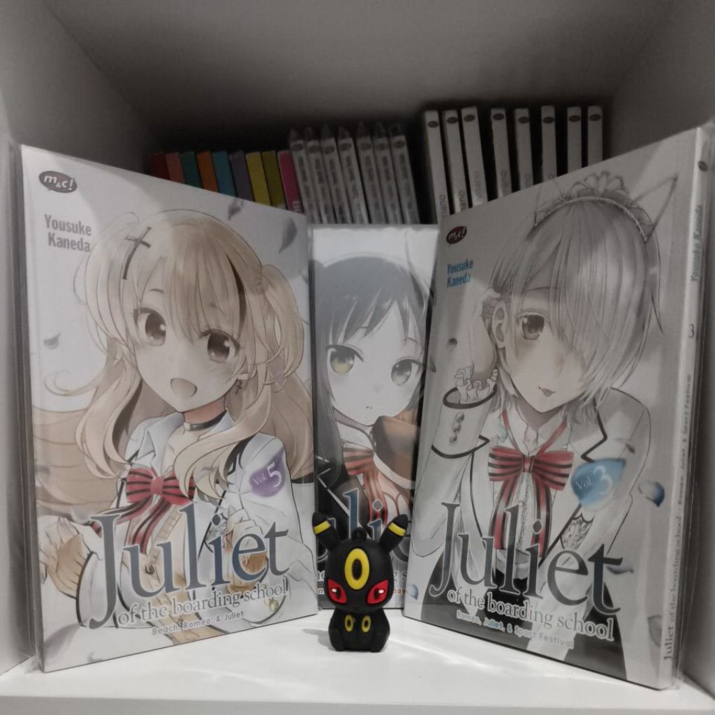 Set Komik Juliet of The Boarding School Volume 3-5 (RARE)