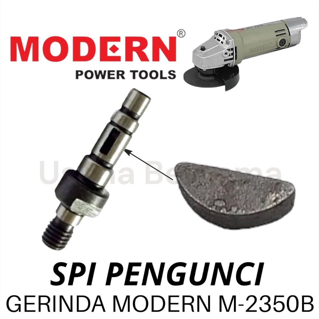SPI PENGGANJAL GERINDA DI BAGIAN AS M2350B MODERN SPI PENGUNCI GEAR BESAR GERINDA 2350B MODERN 2350