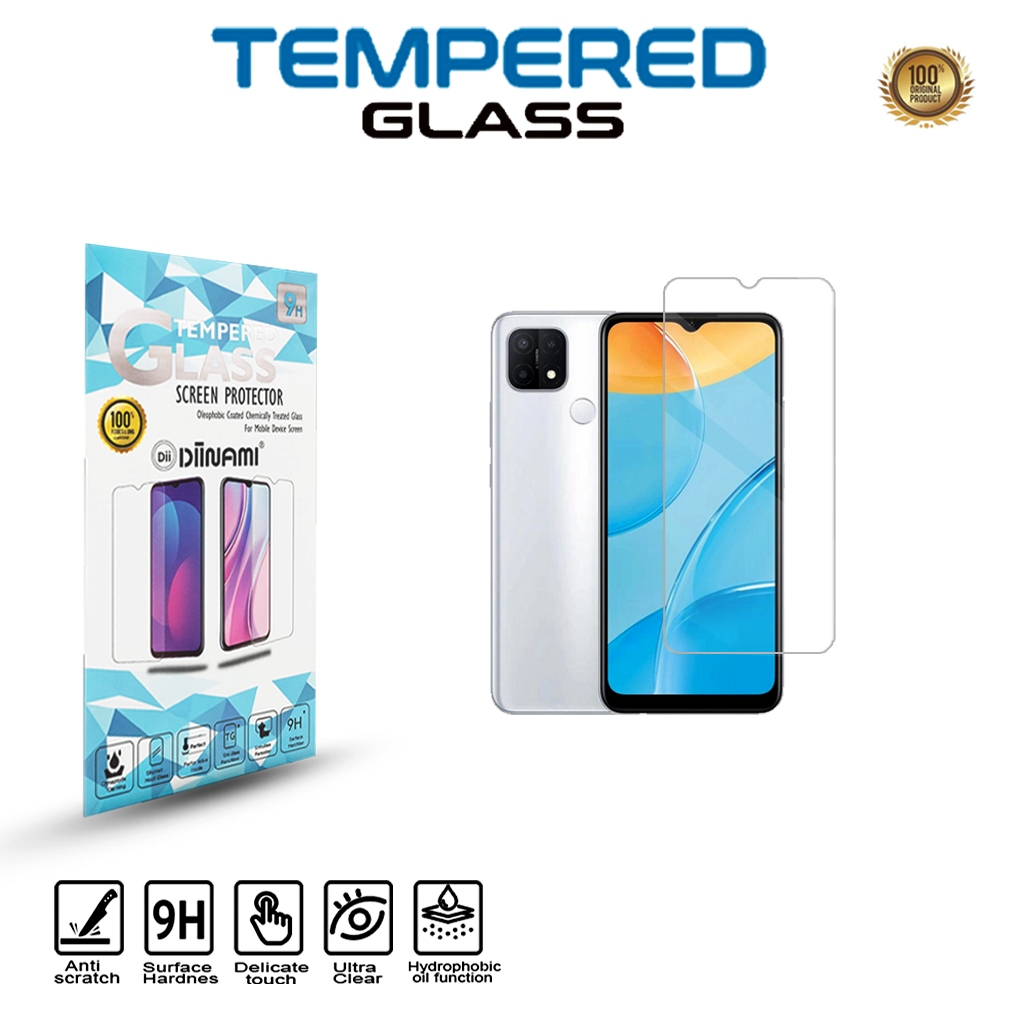 Tempered Glass Clear For Oppo A15 / A15s - Anti Gores Hp - Pelindung Layar Hp - Tempered Glass kaca 