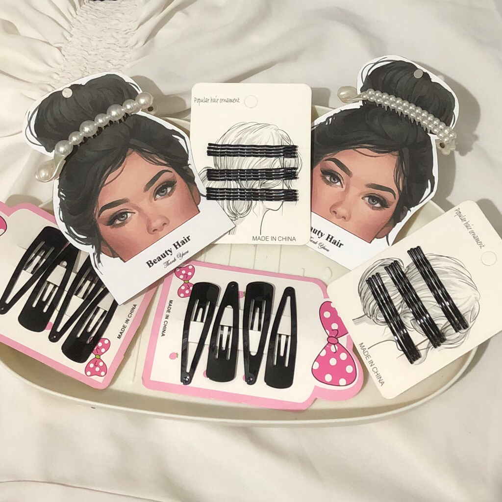 [ PAKET USAHA ] Jepit IMPORT korea