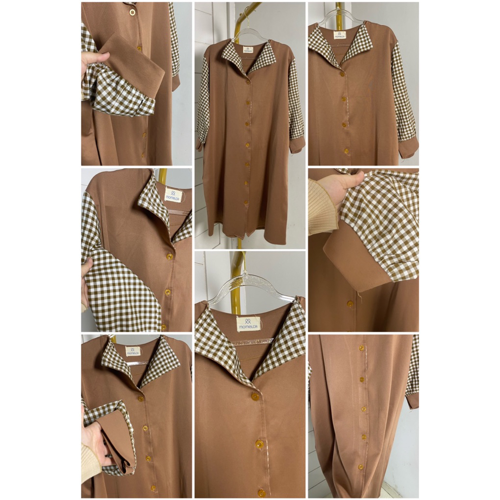 [PRELOVED] Habisin Toko Momelca Diana Dress Isuka Fashion. Color: Milo