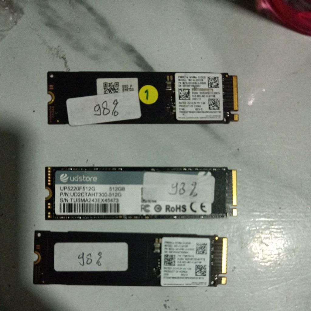 SSD NVME 512GB SAMSUNG WD DLL