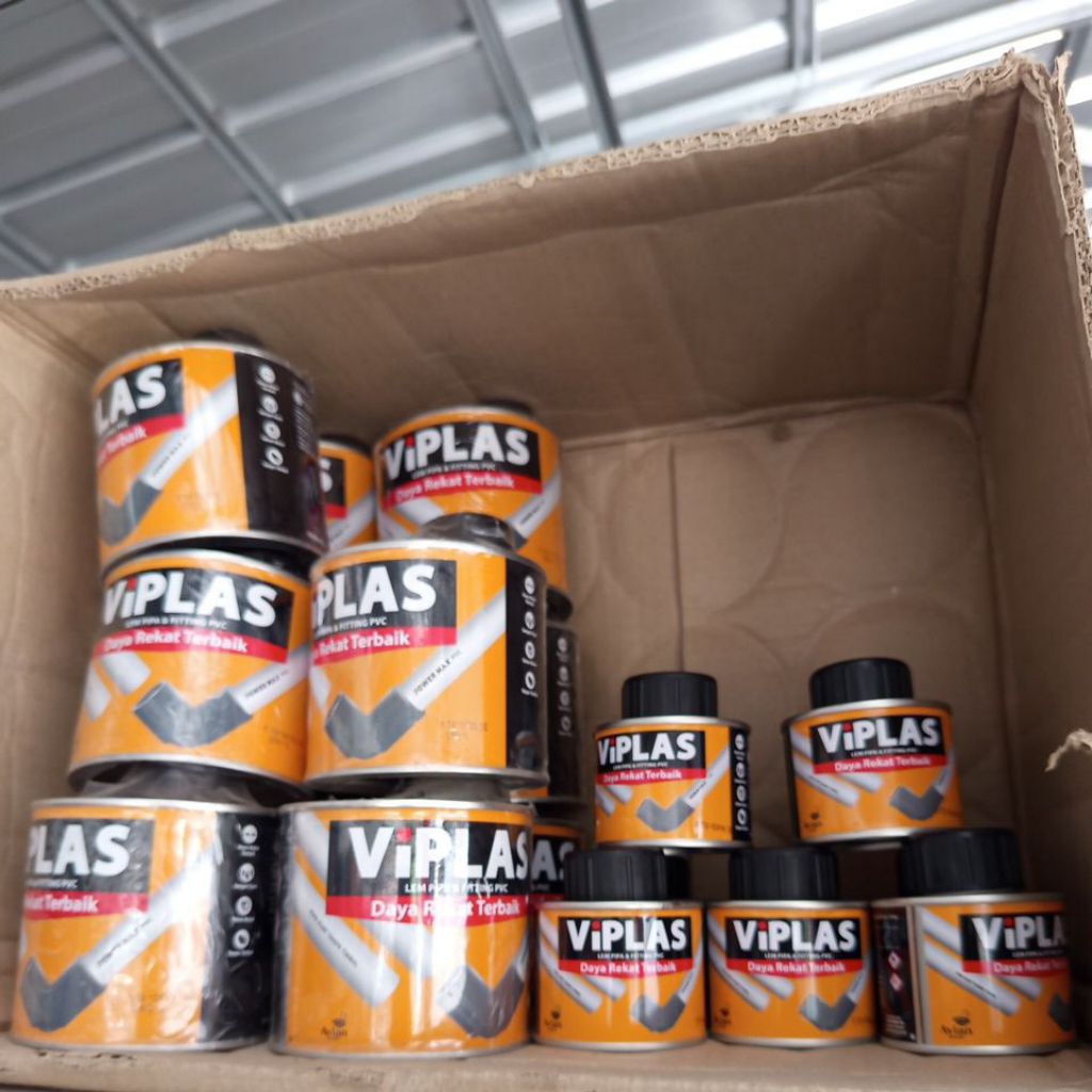 Lem Pipa PVC - Perekat pipa PVC - LEM VIPLAS
