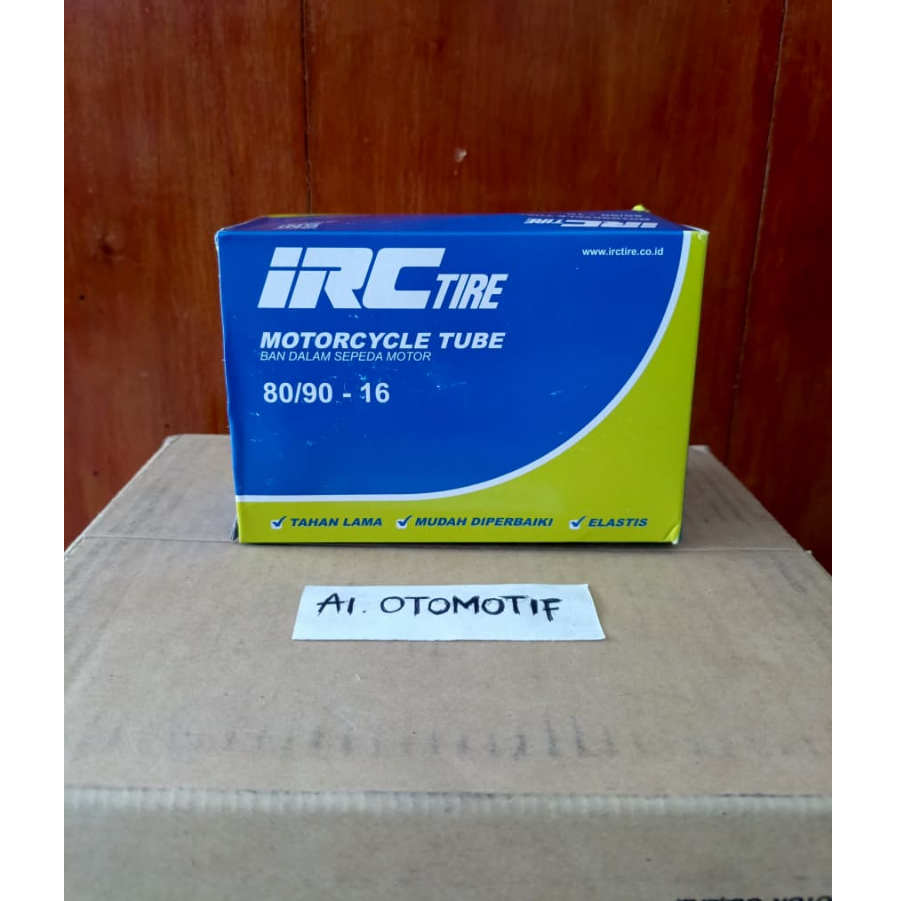 BAN DALAM IRC 80/90 RING 16 ORIGINAL (TERBARU) ALL MOTOR RING 16