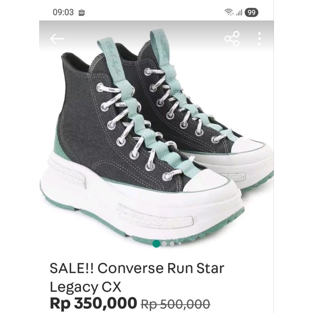 SALE CONVERSE RUN STAR LEGACY